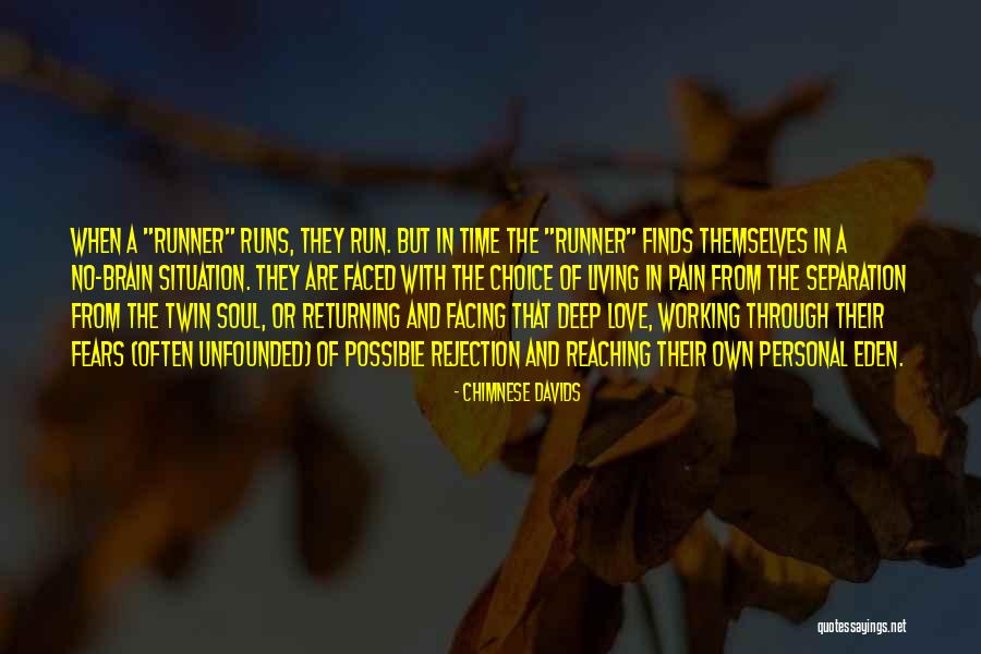 Past Love Returning Quotes By Chimnese Davids