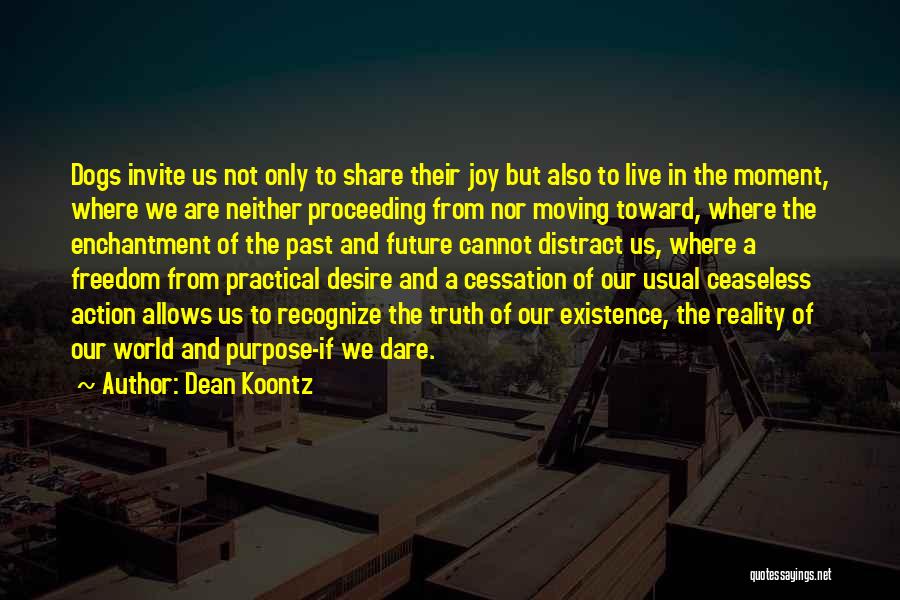 Past Not Future Quotes By Dean Koontz