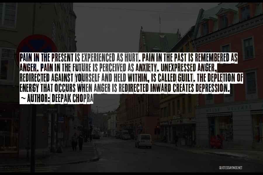 Past Pain Quotes By Deepak Chopra