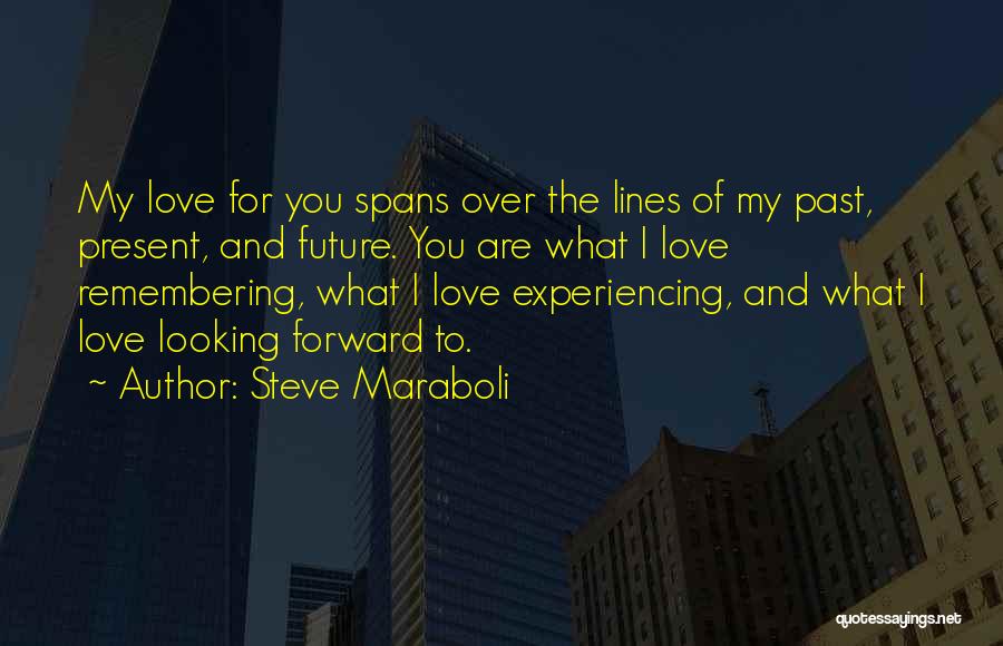 Past Present And Future Love Quotes By Steve Maraboli