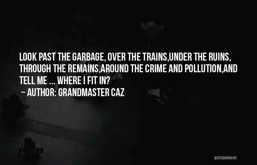 Past Remains Quotes By Grandmaster Caz