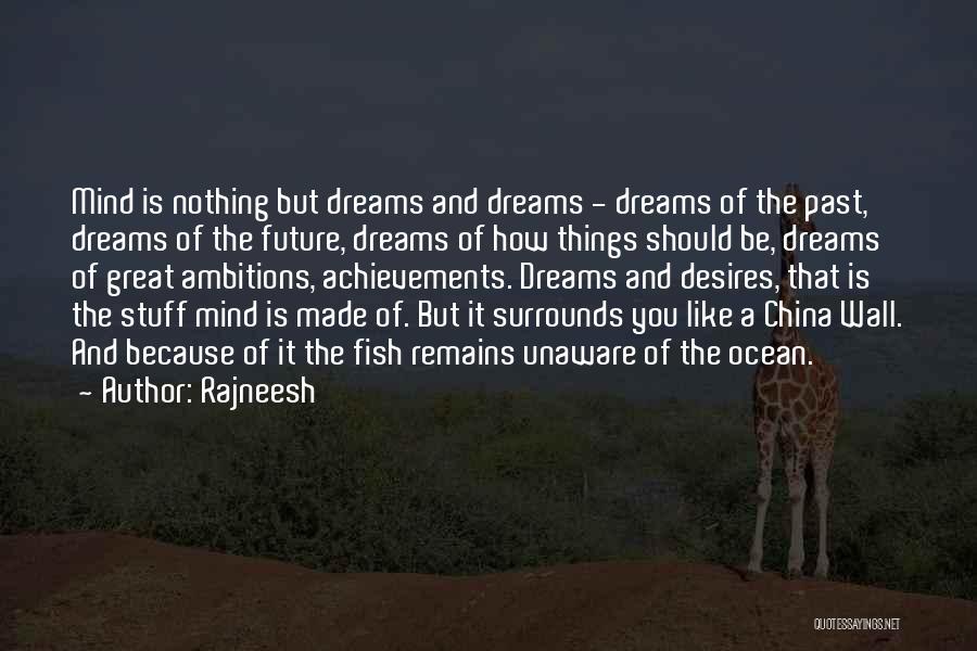 Past Remains Quotes By Rajneesh