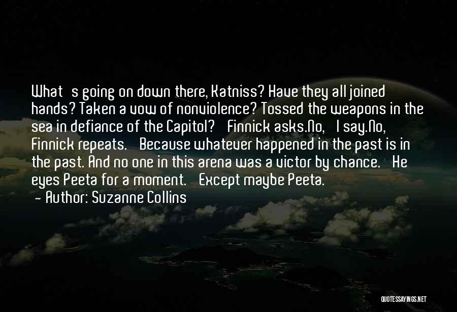 Past Repeats Quotes By Suzanne Collins