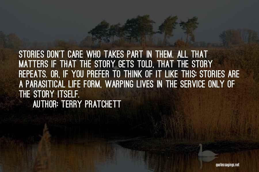 Past Repeats Quotes By Terry Pratchett