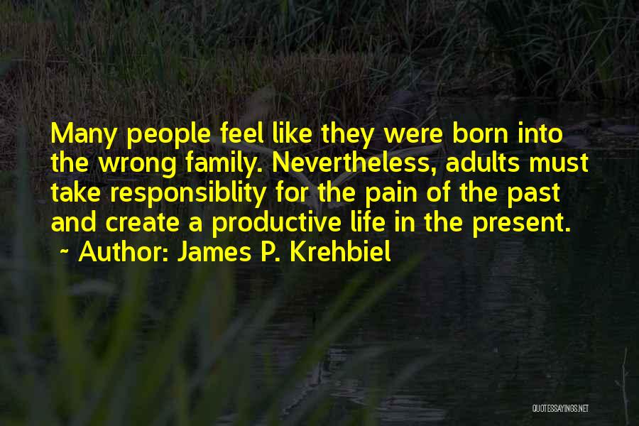 Past Scars Quotes By James P. Krehbiel