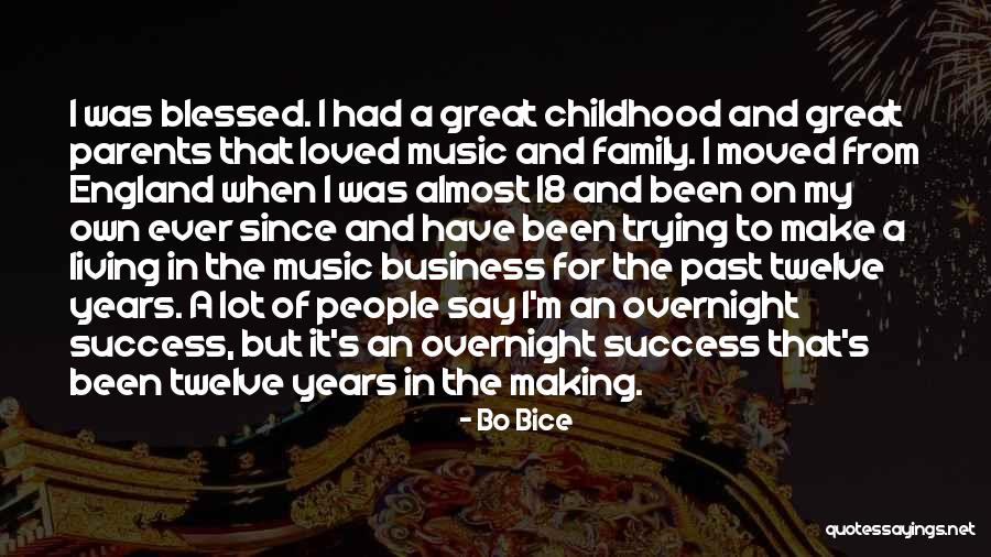 Past Success Quotes By Bo Bice Past Success Quotes By Bo Bice