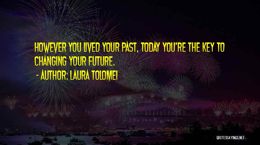 Past Today Future Quotes By Laura Tolomei