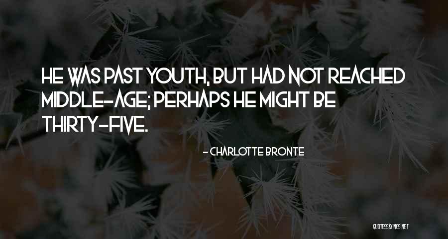 Past Youth Quotes By Charlotte Bronte