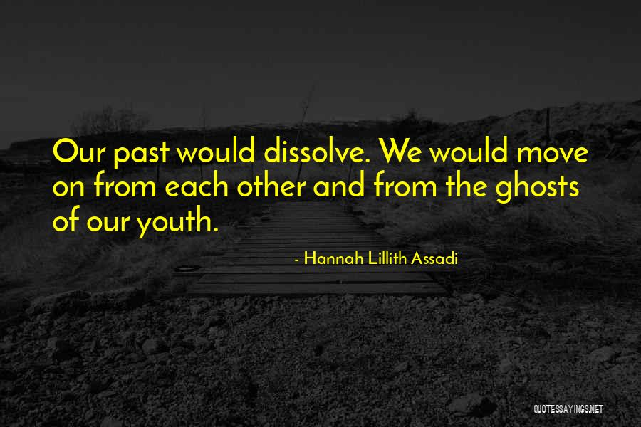 Past Youth Quotes By Hannah Lillith Assadi