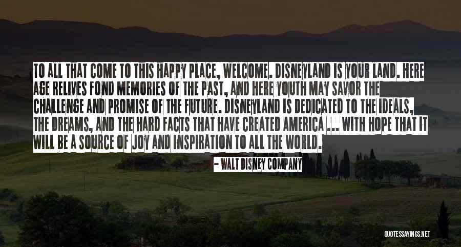 Past Youth Quotes By Walt Disney Company