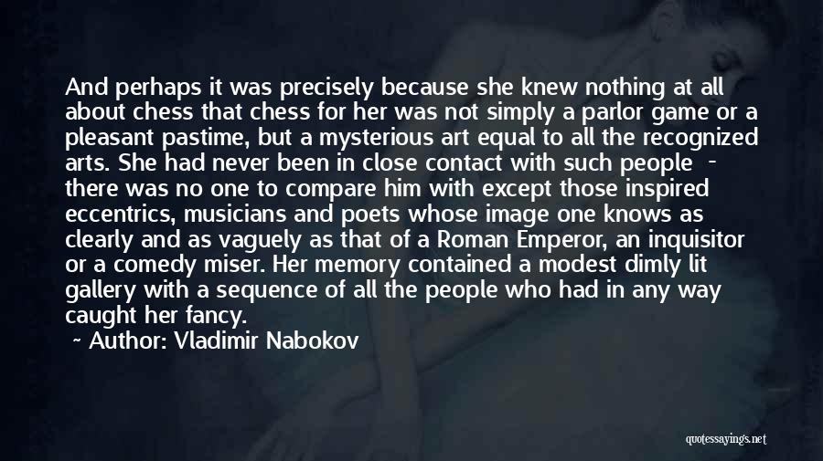 Pastime Quotes By Vladimir Nabokov