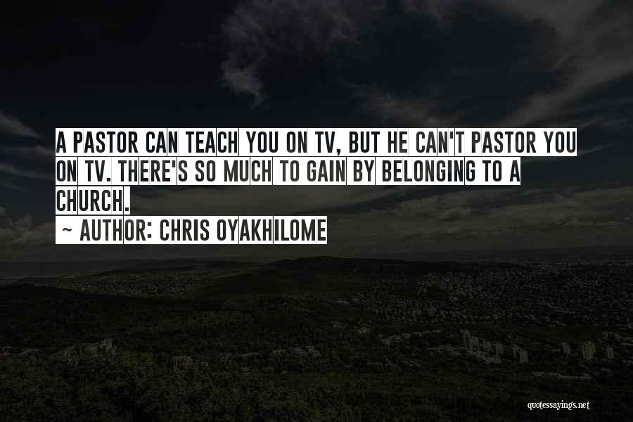 Pastor Chris Oyakhilome Quotes By Chris Oyakhilome