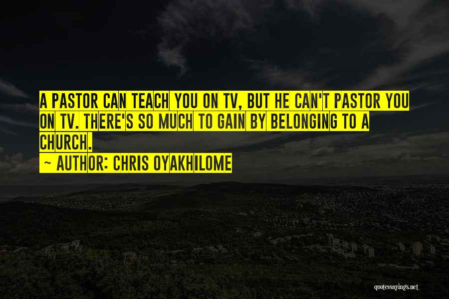 Pastor Chris Quotes By Chris Oyakhilome