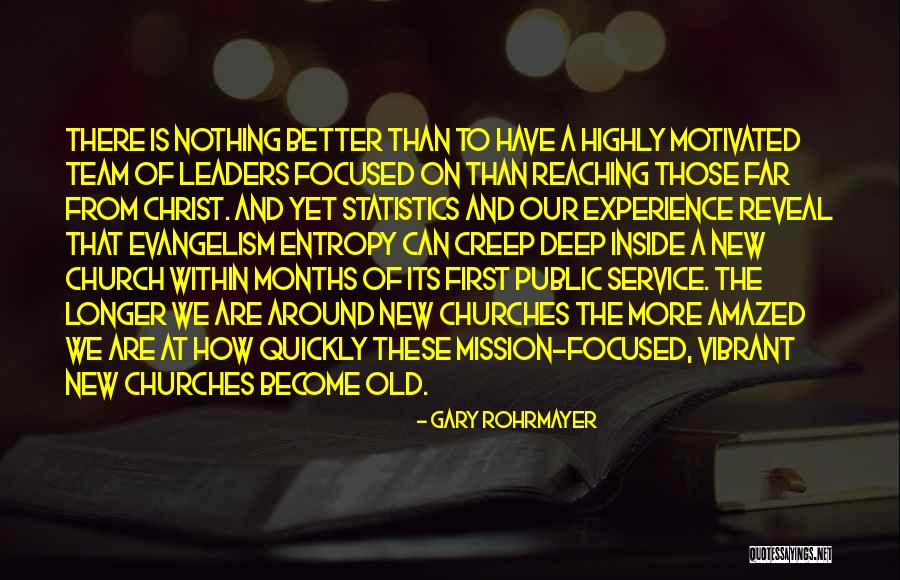 Pastoral Leadership Quotes By Gary Rohrmayer