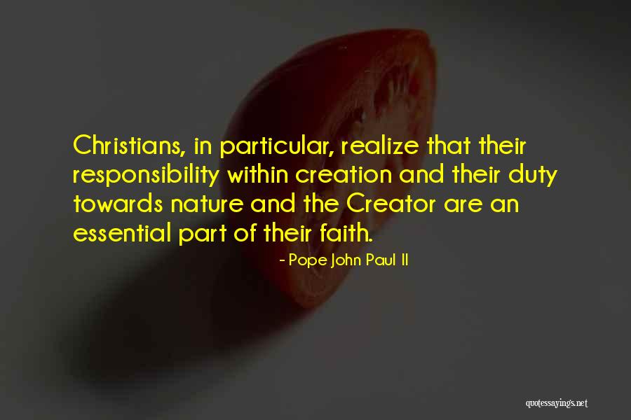 Pastorino Nursery Quotes By Pope John Paul II Pastorino Nursery Quotes By Pope John Paul II
