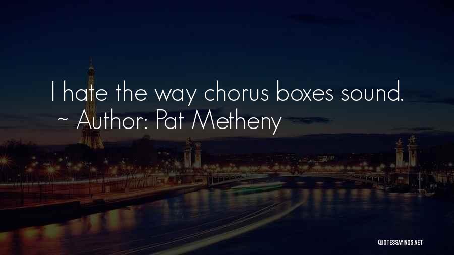 Pat Metheny Quotes 452536