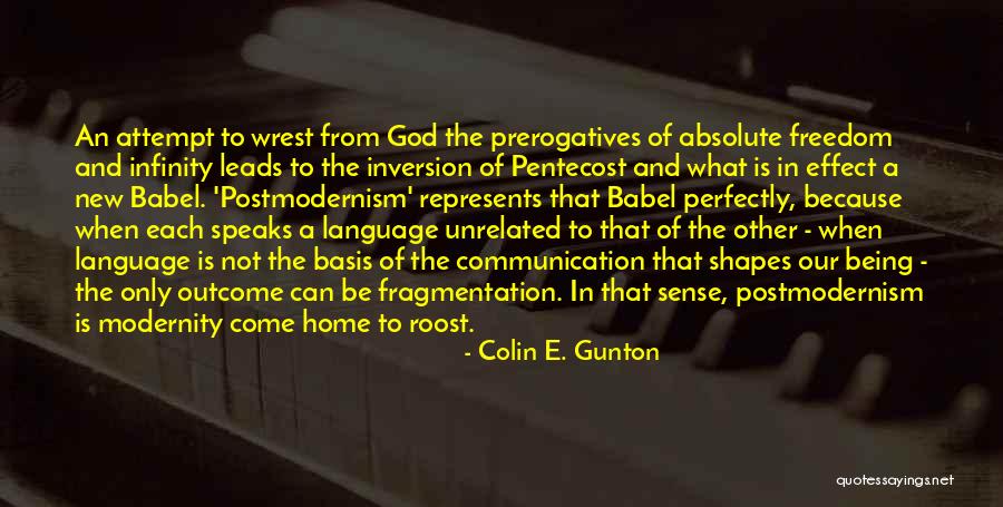 Pataday Quotes By Colin E. Gunton Pataday Quotes By Colin E. Gunton