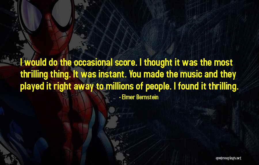 Patani English Quotes By Elmer Bernstein Patani English Quotes By Elmer Bernstein