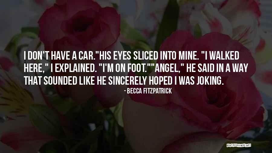 Patch Cipriano Funny Quotes By Becca Fitzpatrick