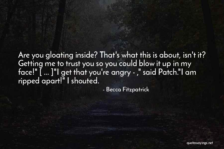 Patch Face Quotes By Becca Fitzpatrick Patch Face Quotes By Becca Fitzpatrick