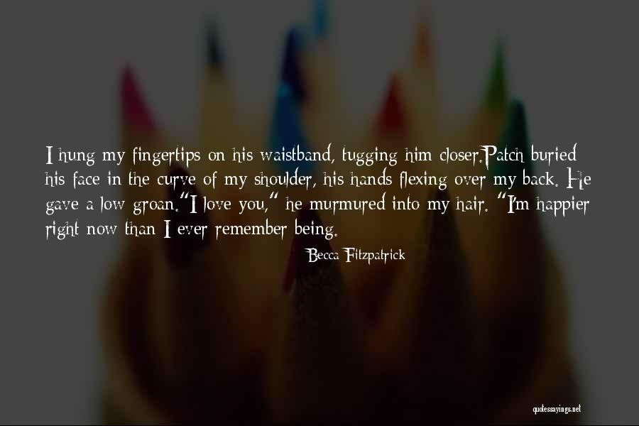 Patch Face Quotes By Becca Fitzpatrick Patch Face Quotes By Becca Fitzpatrick