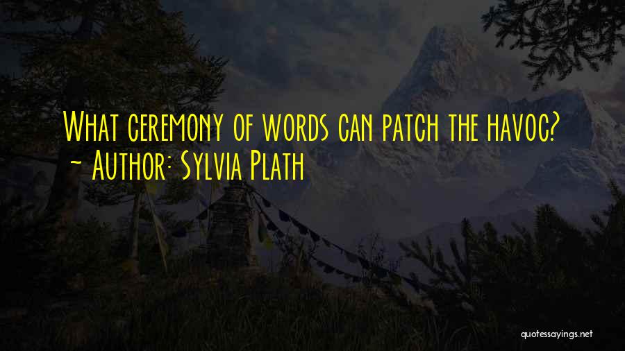 Patch Quotes By Sylvia Plath