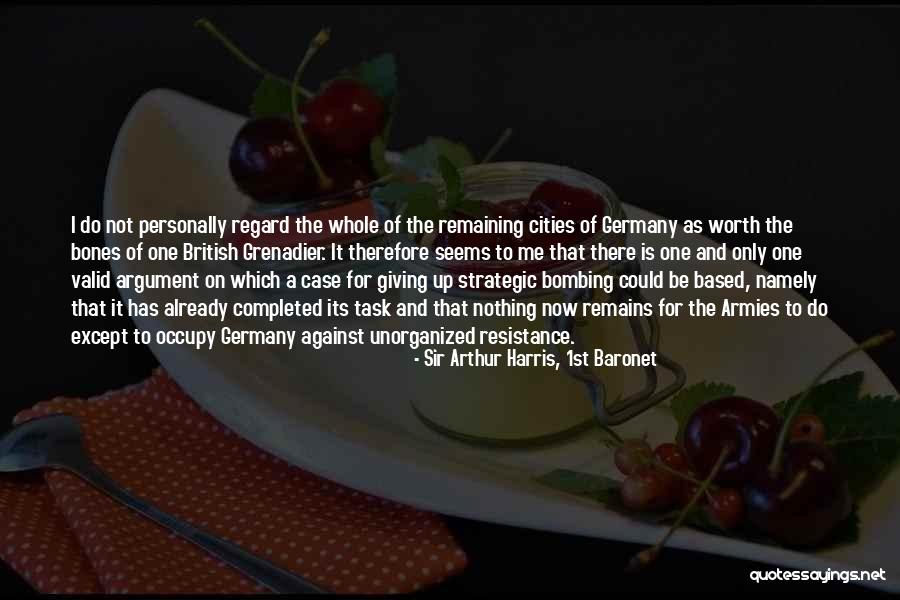 Patenaude Anne Marie Quotes By Sir Arthur Harris, 1st Baronet Patenaude Anne Marie Quotes By Sir Arthur Harris, 1st Baronet
