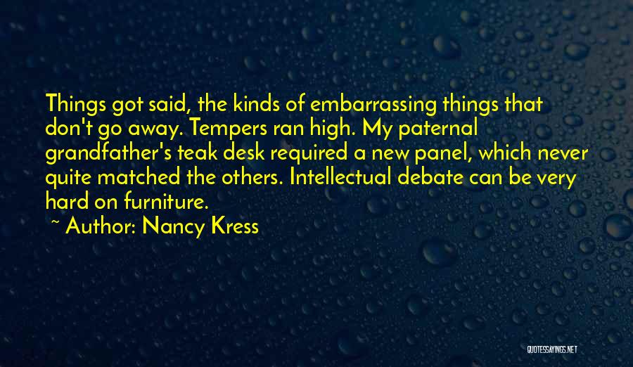 Paternal Quotes By Nancy Kress