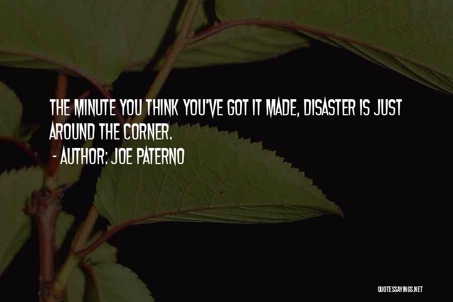 Paterno Quotes By Joe Paterno