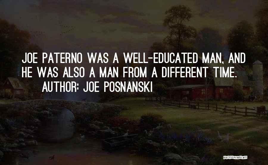 Paterno Quotes By Joe Posnanski