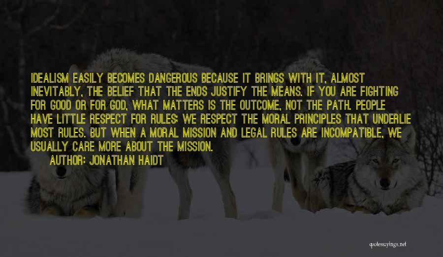 Path God Quotes By Jonathan Haidt