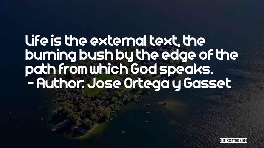 Path God Quotes By Jose Ortega Y Gasset