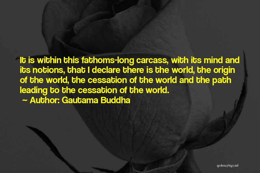 Path Leading Quotes By Gautama Buddha