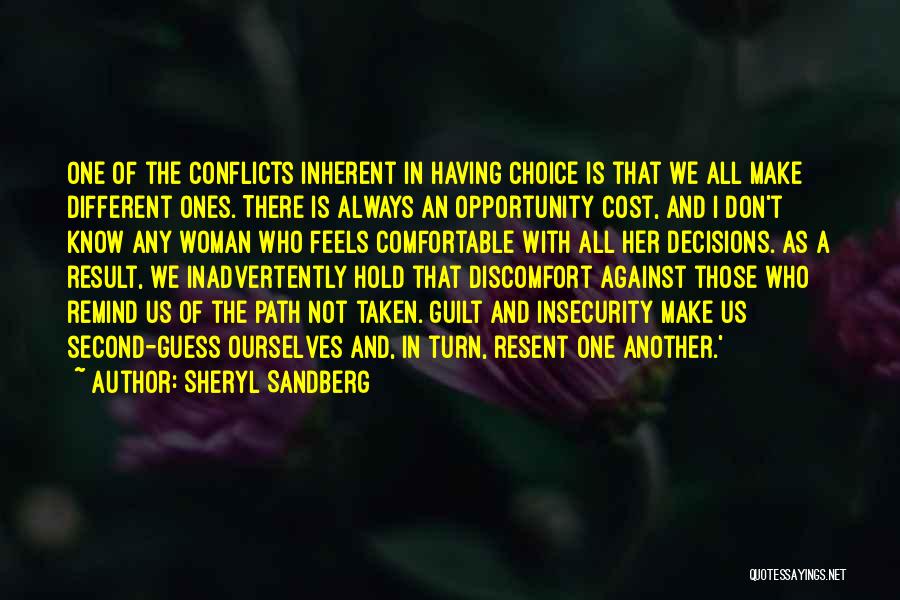 Path Not Taken Quotes By Sheryl Sandberg