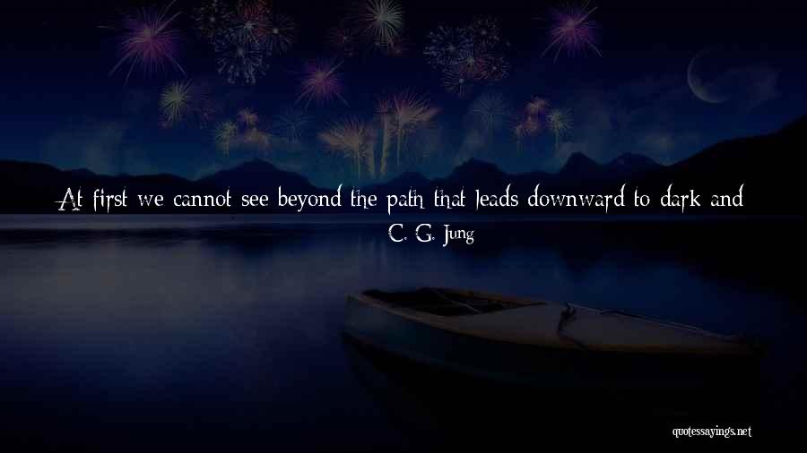 Path To Darkness Quotes By C. G. Jung Path To Darkness Quotes By C. G. Jung