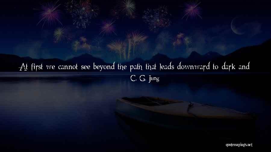 Path To Darkness Quotes By C. G. Jung