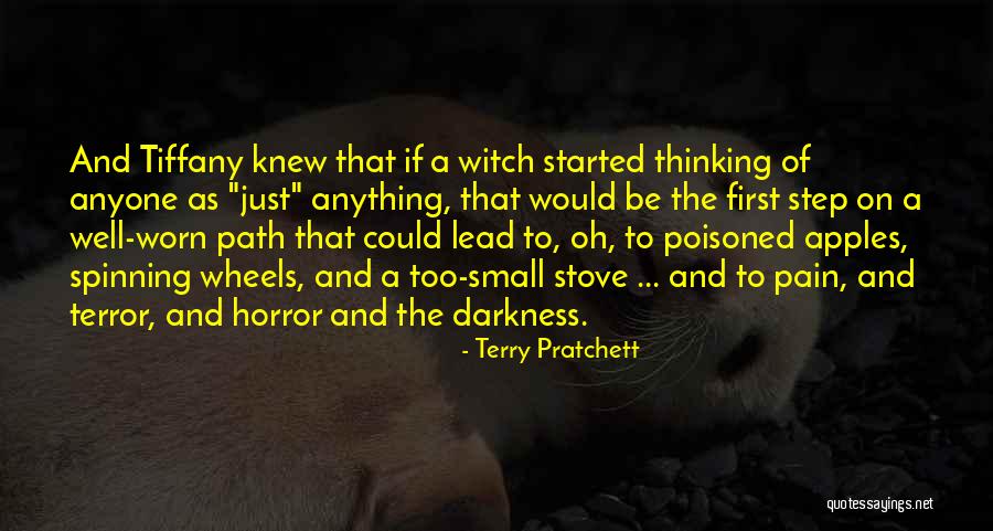 Path To Darkness Quotes By Terry Pratchett Path To Darkness Quotes By Terry Pratchett