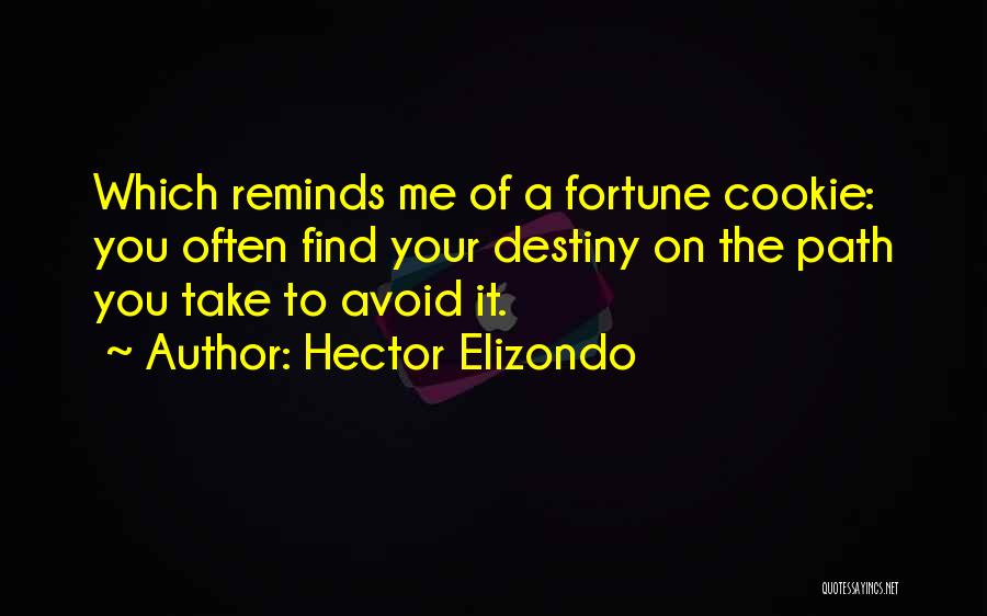 Path To Destiny Quotes By Hector Elizondo