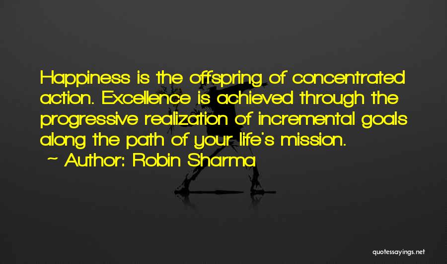 Path To Excellence Quotes By Robin Sharma