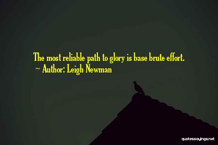 Path To Glory Quotes By Leigh Newman