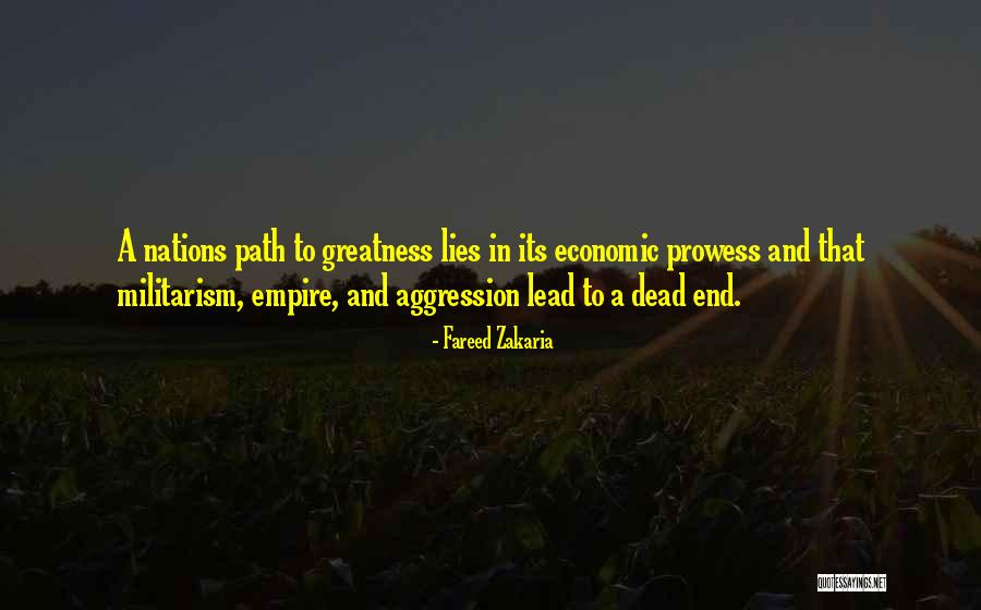 Path To Greatness Quotes By Fareed Zakaria