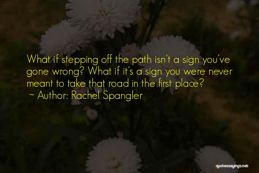 Path You Take Quotes By Rachel Spangler