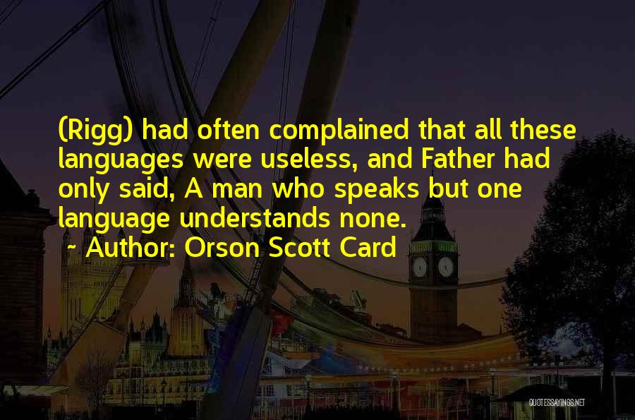 Pathfinder Quotes By Orson Scott Card