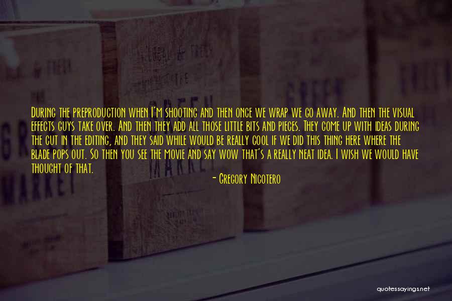 Pathirana Salaya Quotes By Gregory Nicotero Pathirana Salaya Quotes By Gregory Nicotero