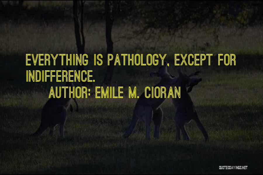 Pathology Quotes By Emile M. Cioran