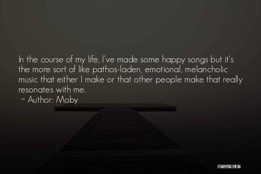 Pathos Quotes By Moby