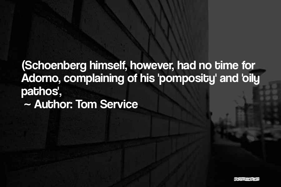 Pathos Quotes By Tom Service