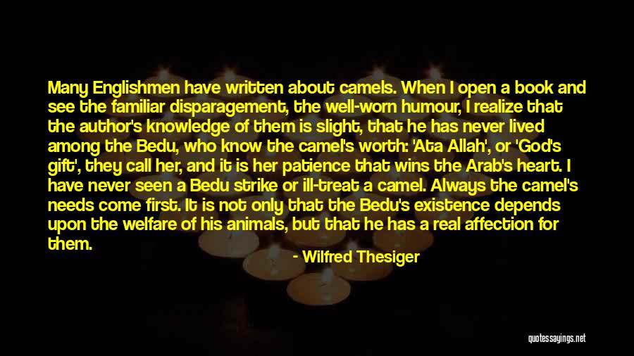 Patience And Attitude Quotes By Wilfred Thesiger Patience And Attitude Quotes By Wilfred Thesiger