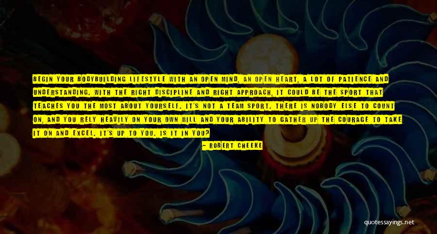 Patience And Discipline Quotes By Robert Cheeke Patience And Discipline Quotes By Robert Cheeke