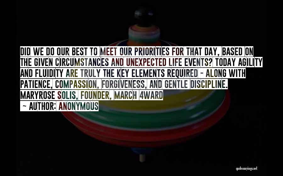 Patience And Forgiveness Quotes By Anonymous